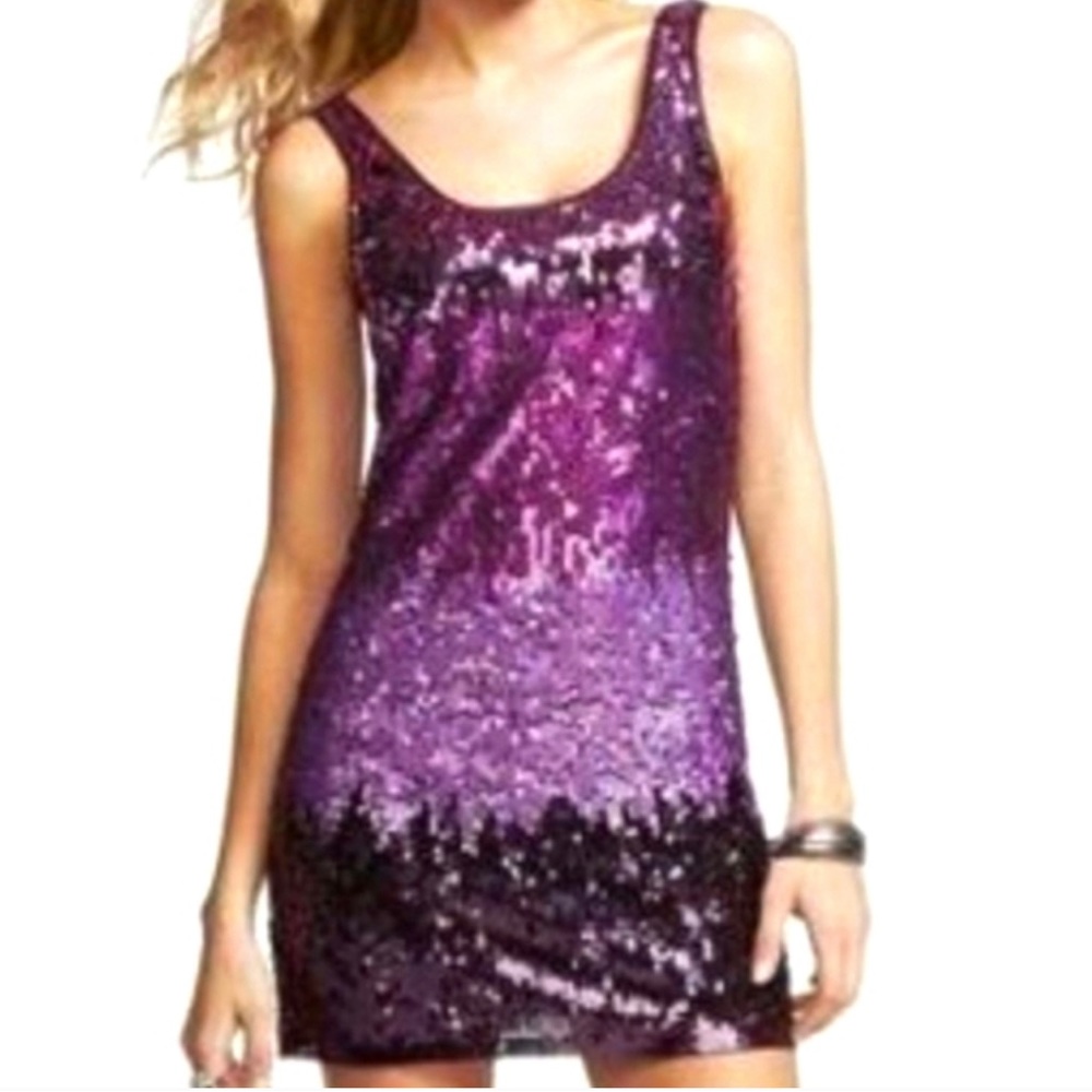 Express sequin dress